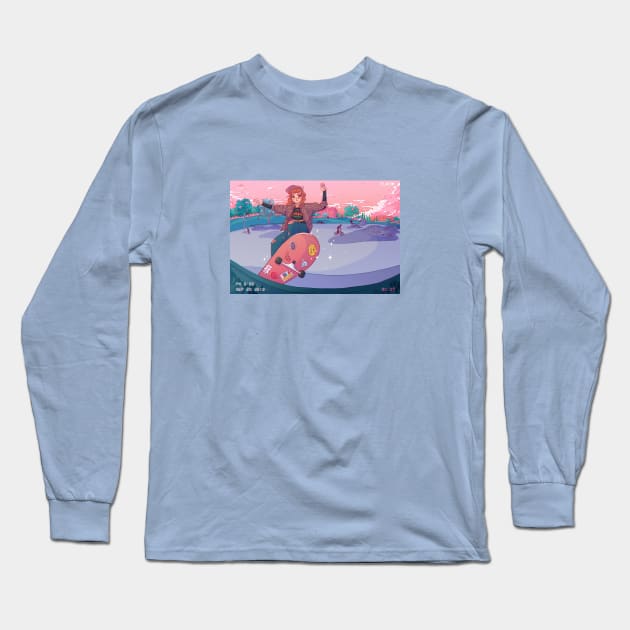 SK8R GRL Long Sleeve T-Shirt by melissahooper